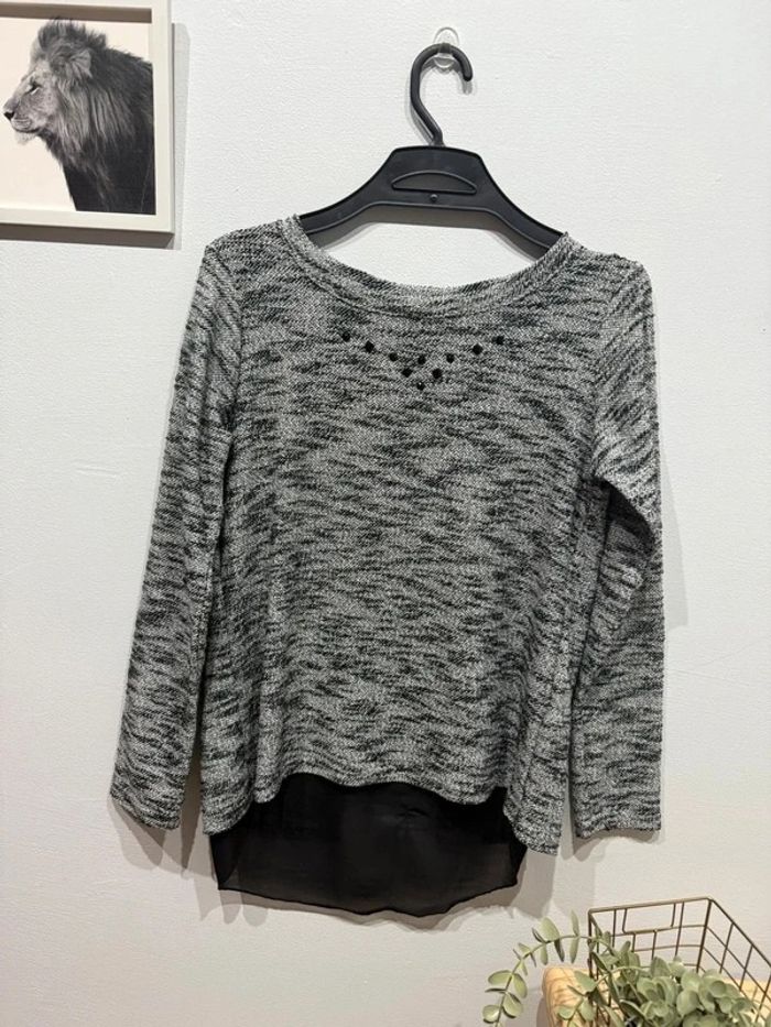 Pulls vintage chinés double tissage - photo numéro 2