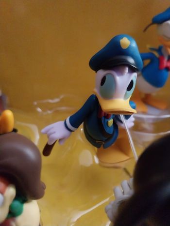 Figurine Donald Duck Policier Coffret Disney Mickey et ses amis