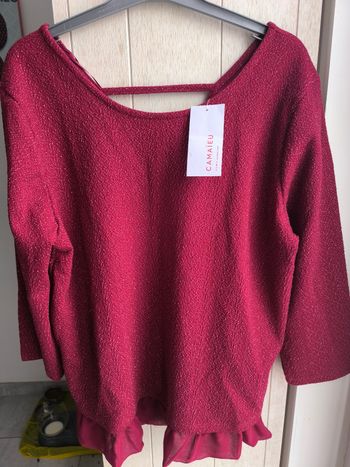 Haut/blouse manches longues (arrive aux poignets)