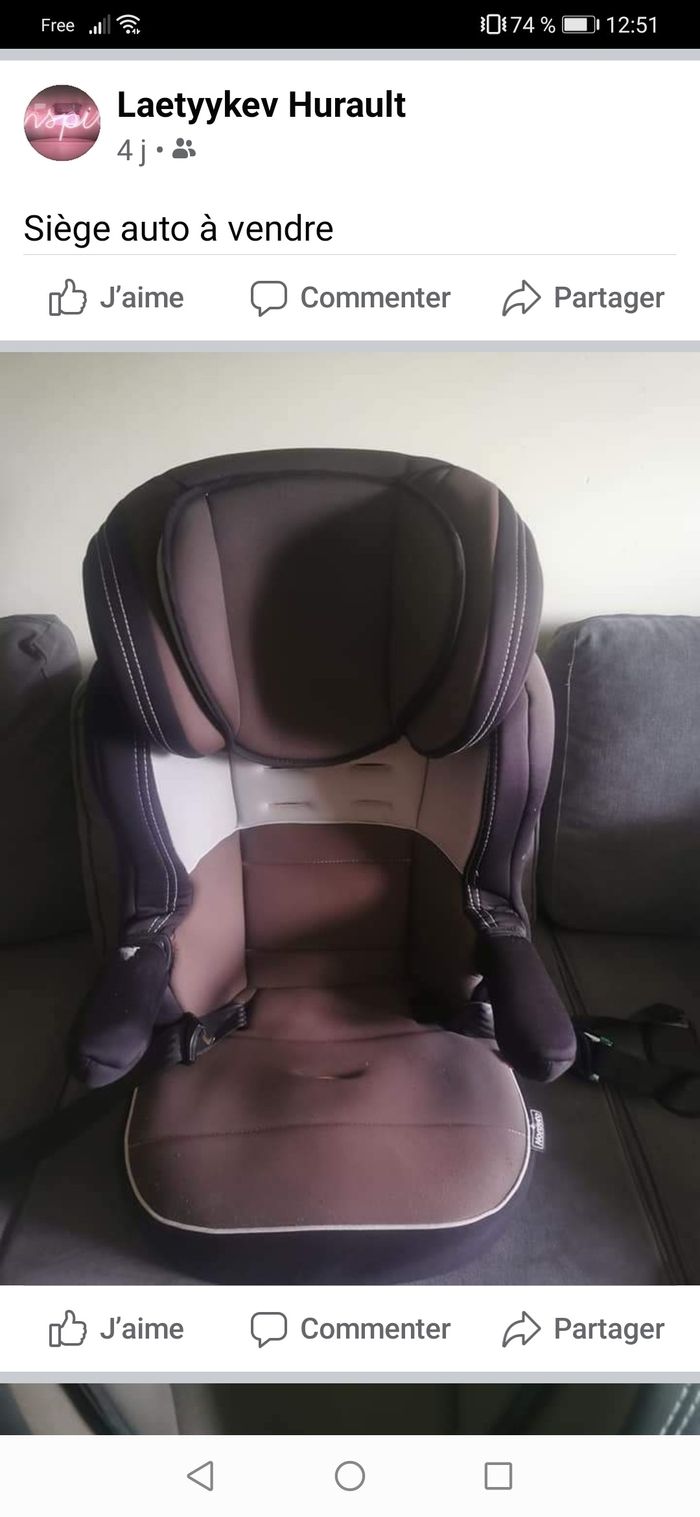 Siège auto comme neuf - photo numéro 2