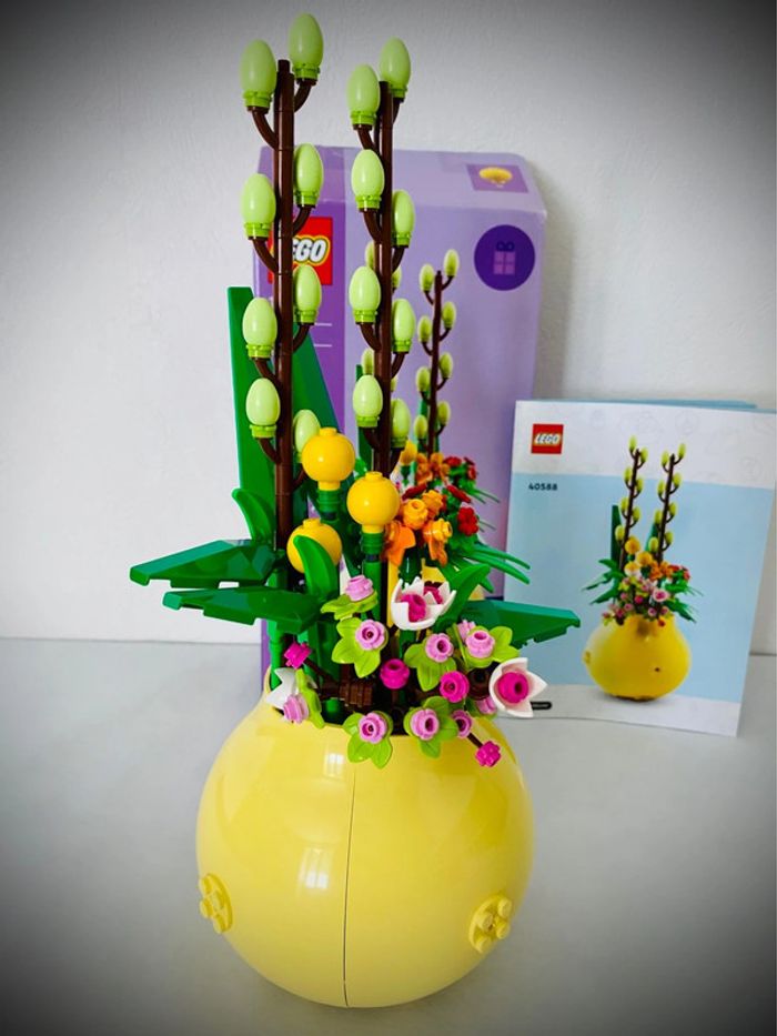 LEGO 40588 - Le Pot de Fleurs - Complet avec Boîte et Notice - photo numéro 7