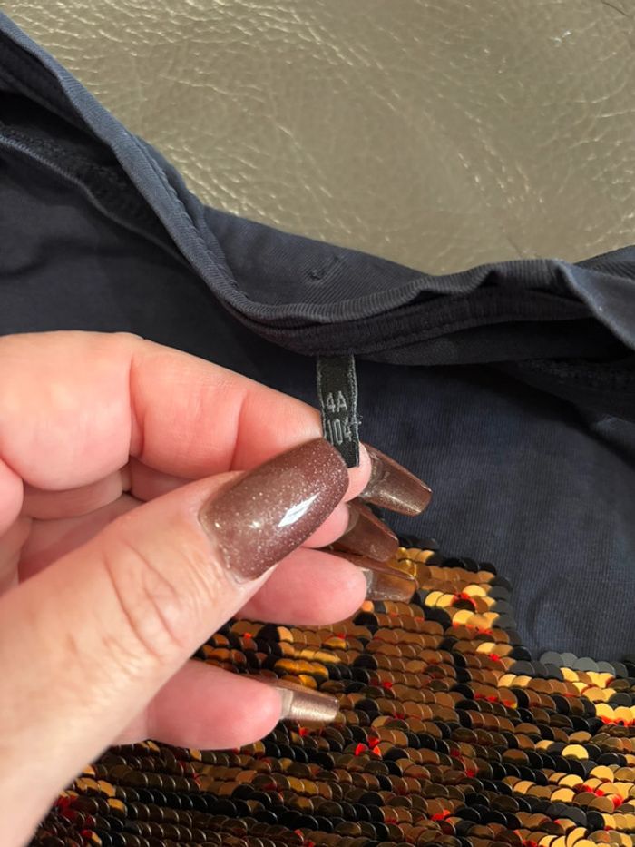 T-shirt IKKS 4 ans avec sequins réversibles - photo numéro 6