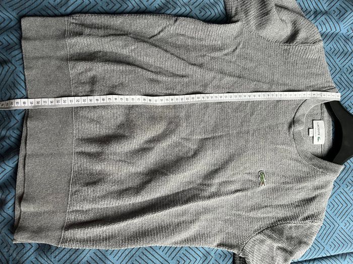 Pull gris Lacoste - photo numéro 7
