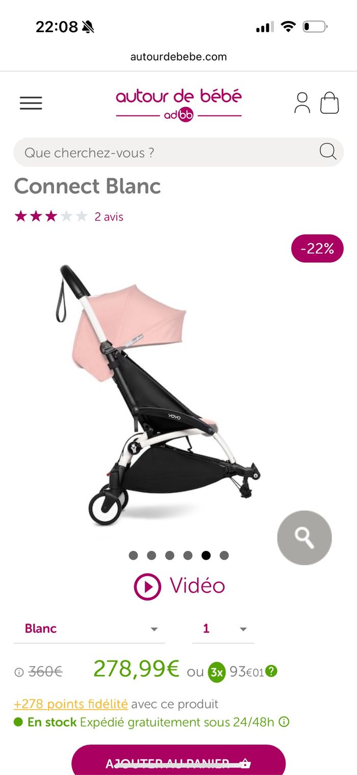 Poussette yo-yo Connect - photo numéro 3