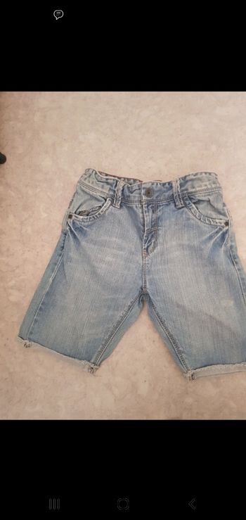 Short en jean