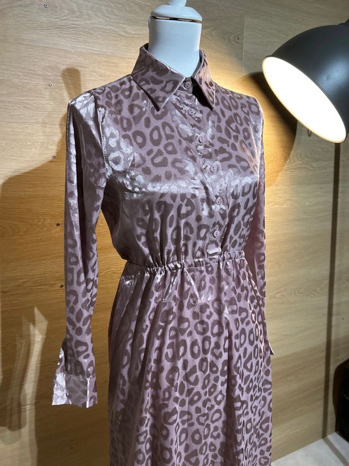 Robe urban threads S motifs léopard rose - photo numéro 2