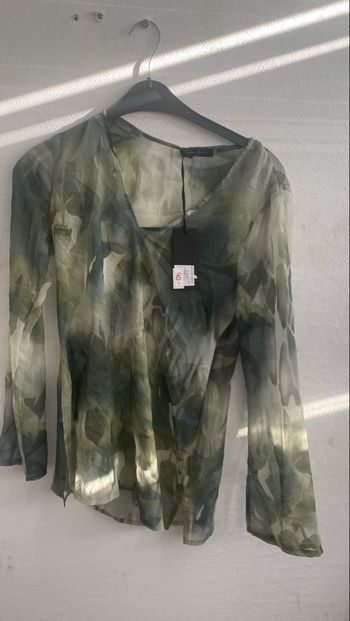 Haut transparant guess femme