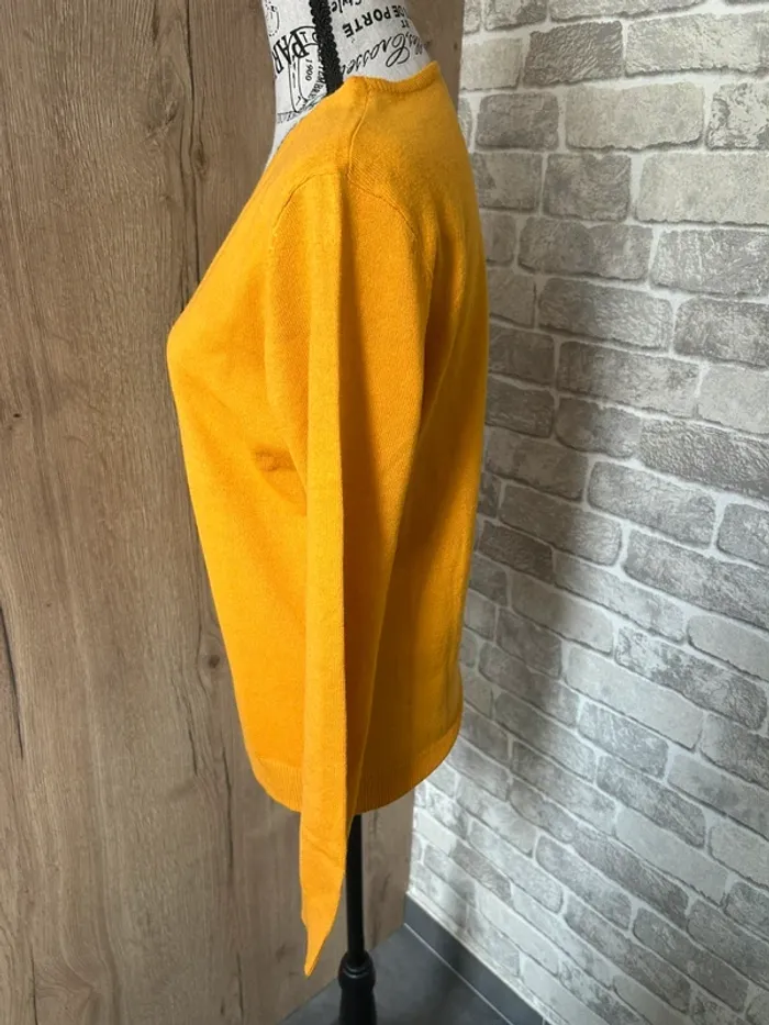 Pull moutarde taille M - photo numéro 4