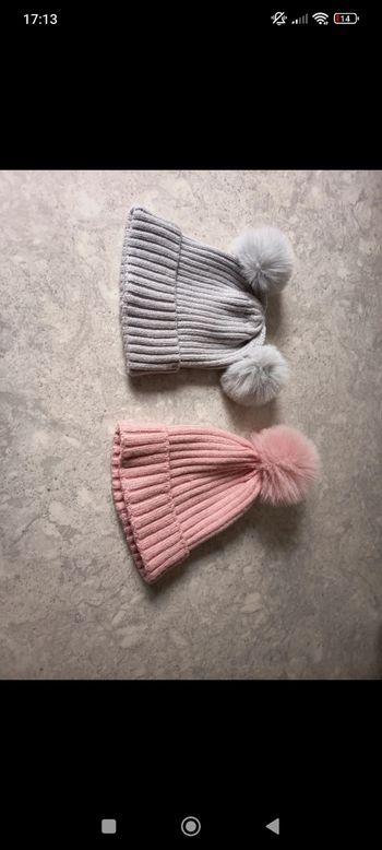 Lot Bonnet petite fille 