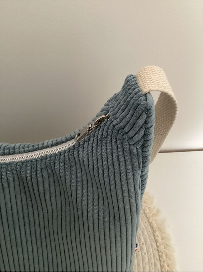 Sac à main boho bleu. - photo numéro 3