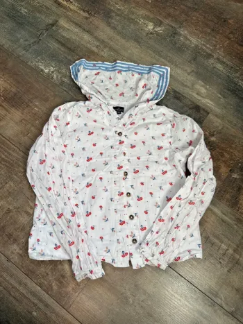 Chemise à col sergent major 8 ans