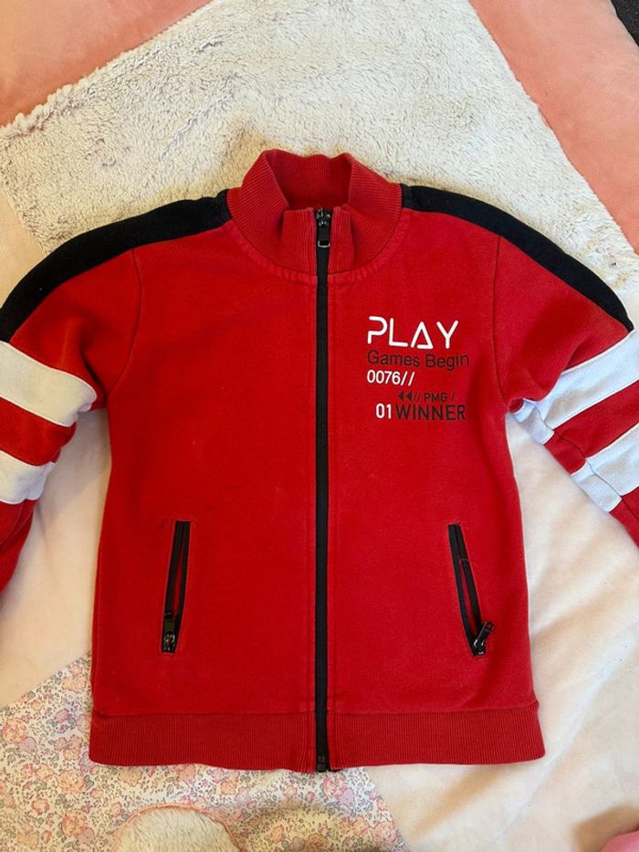 Gilet sweat 5 ans