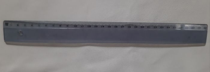 règle 30 cm et rapporteur en plastique - photo numéro 3
