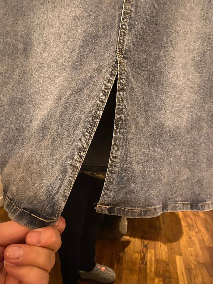 Jupe longue jean 50 - photo numéro 2