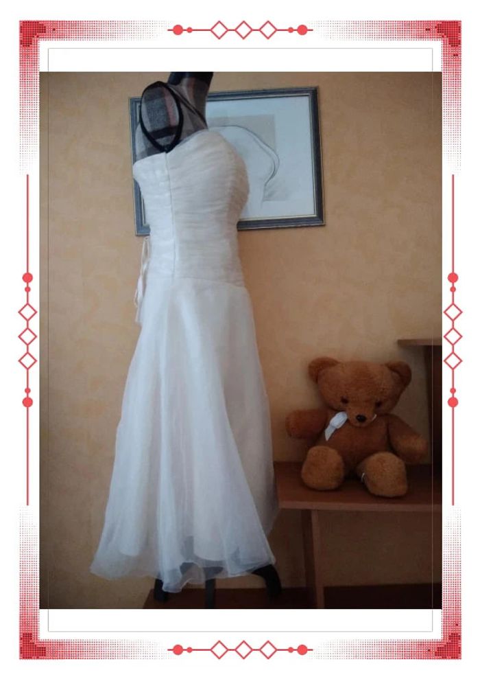 Robe bustier pour cérémonie ou grandes occasions - photo numéro 2