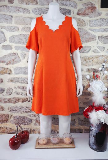 Robe éclat de mandarine pepsy Femme taille 54 marque Boohoo 🌺