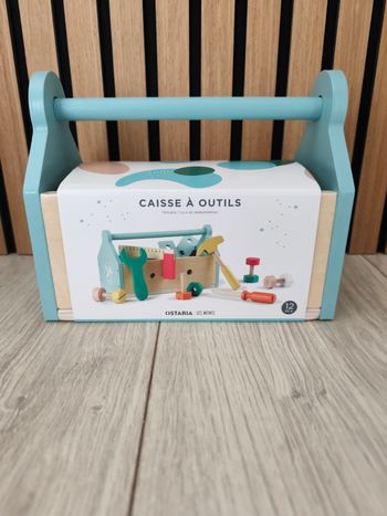Caisse à outils en bois neuf