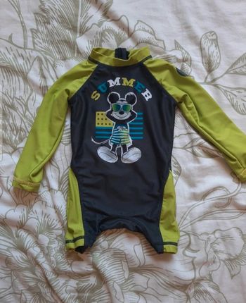 Combinaison piscine anti-UV Mickey 12 mois