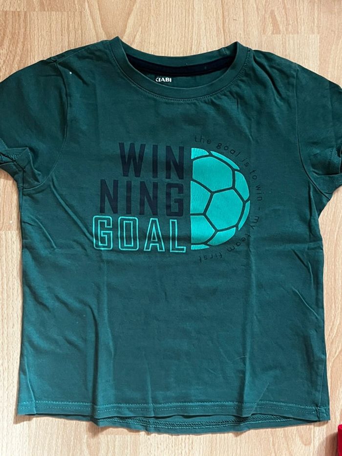 T-shirt garçon Ballon de foot T 6ans
