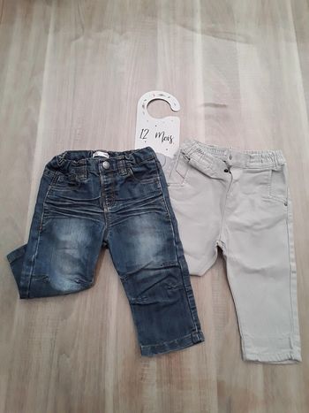Lot de 2 jogging 12mois