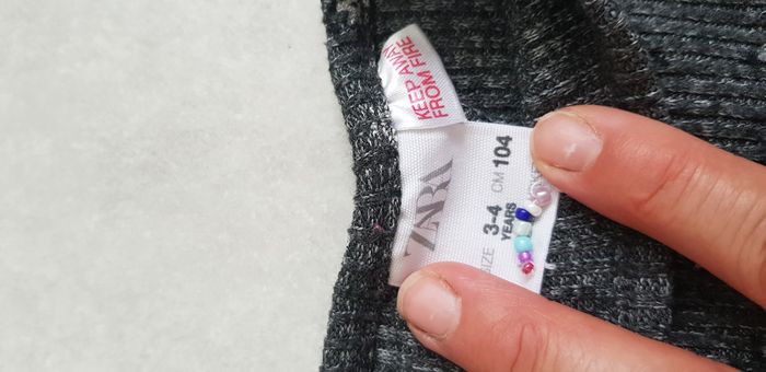 Tee-shirt Zara 3/4 ans - photo numéro 2