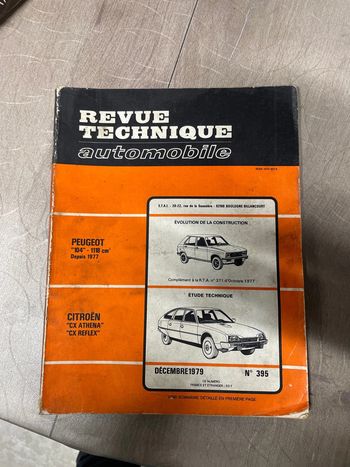 Citroën CX revue technique collection