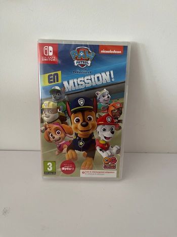 Jeu Switch pat patrouille en mission 