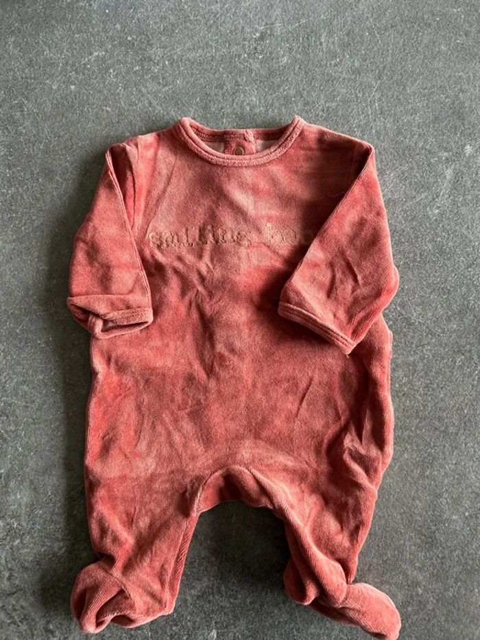 Lot de 5 pyjamas hiver 1 mois - photo numéro 6