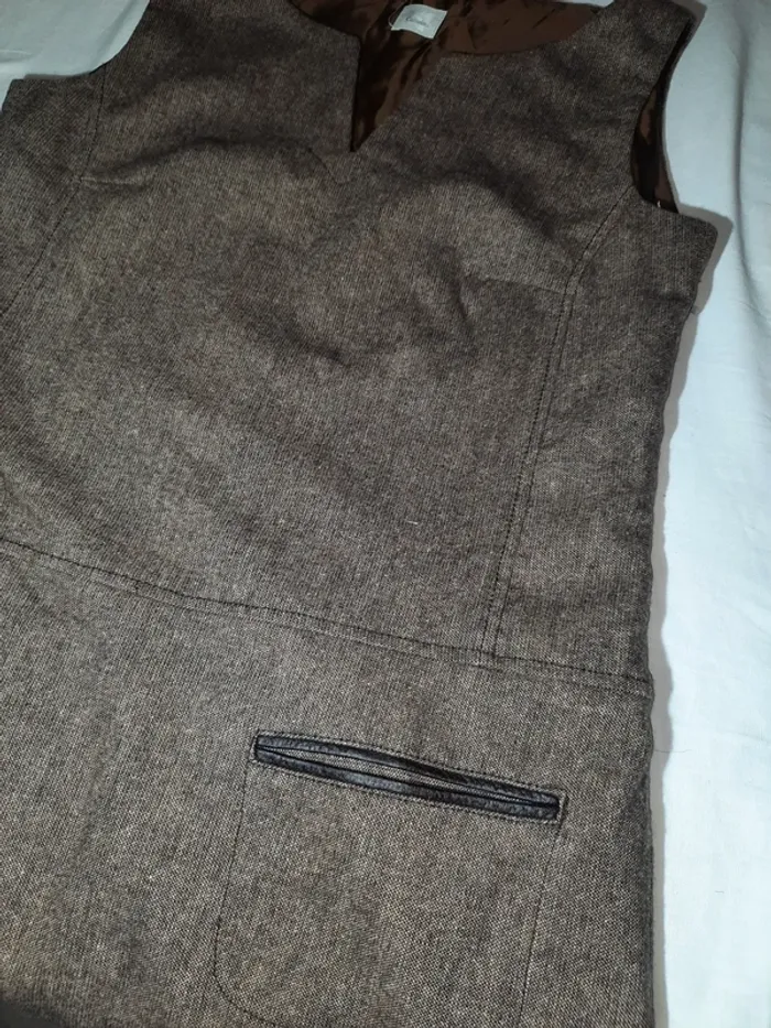 Robe vintage en laine - photo numéro 4