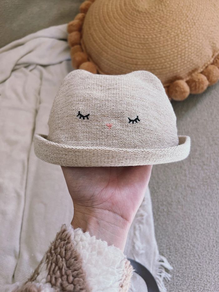 Chapeau kiabi avec petites oreilles