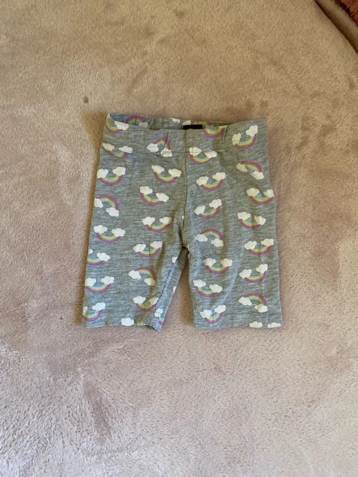 Short primark 92 cm arc en ciel