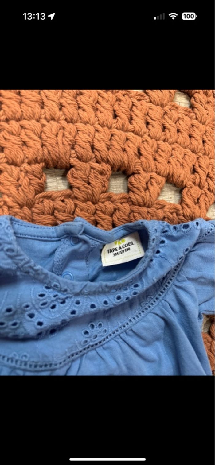 Blouse bleue 💙 - photo numéro 3