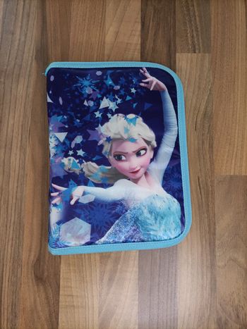 Trousse Reine des Neiges Elsa - crayons de couleur+ accessoires
