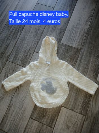 Pull à capuche minnie