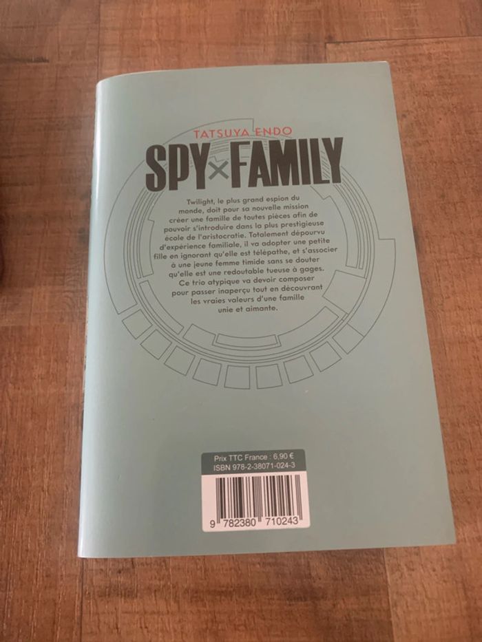 Manga spy x family - photo numéro 2
