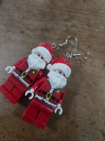 Boucles d'oreilles Lego neuves