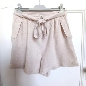 Short en lin Gémo T. 38
