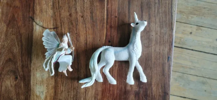 2 figurines licorne fée - photo numéro 5