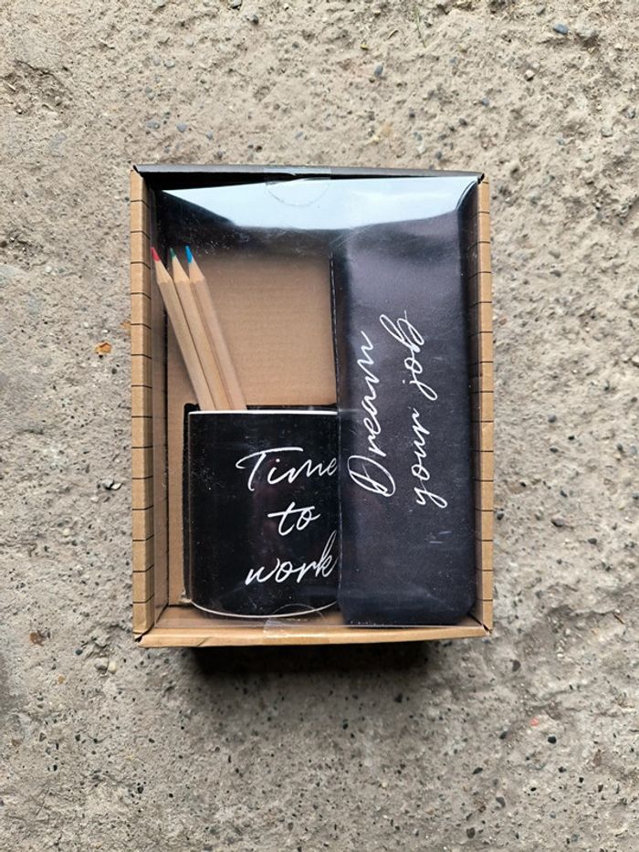 Coffret Mug et trousse