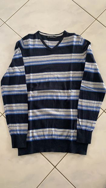 Pull rayé L