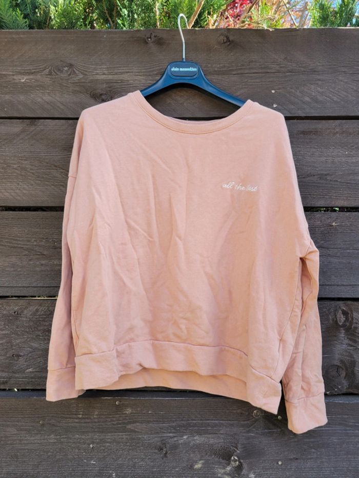 Pull rose camaïeu L 40