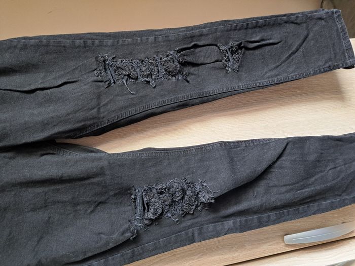 Jean Kate noir Mango genoux déchirés - photo numéro 3