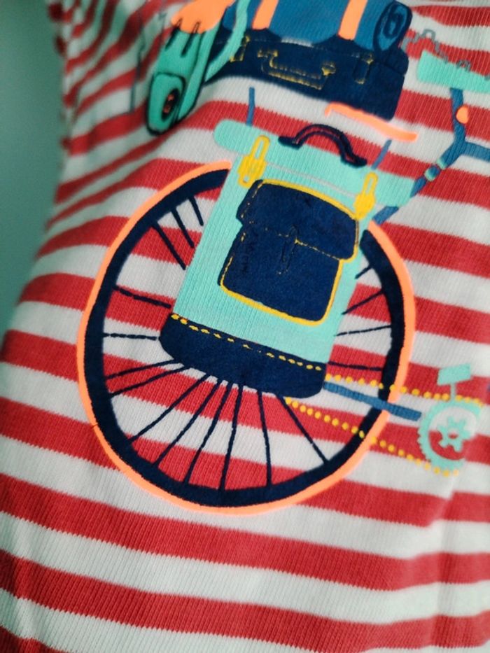 T-shirt manches longues Sur mon vélo SGMJ 6 ans - photo numéro 5
