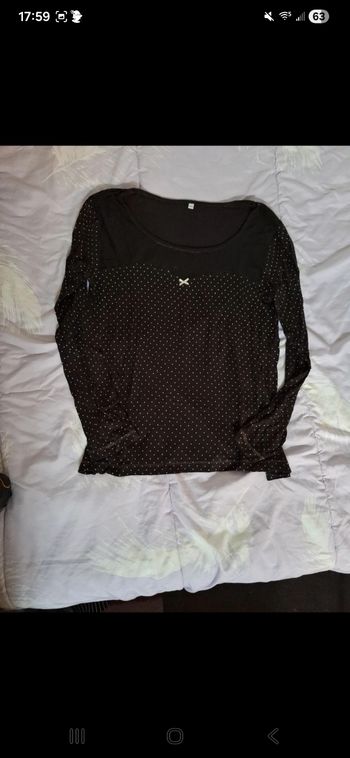 T-shirt noir