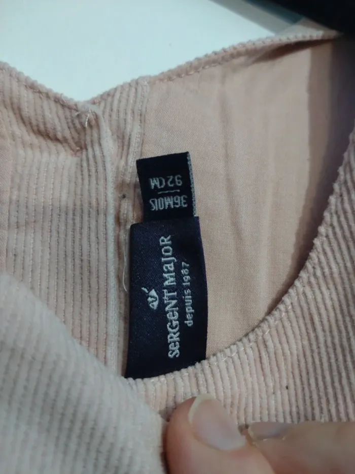 Robe sergent major taille 36 mois - photo numéro 2