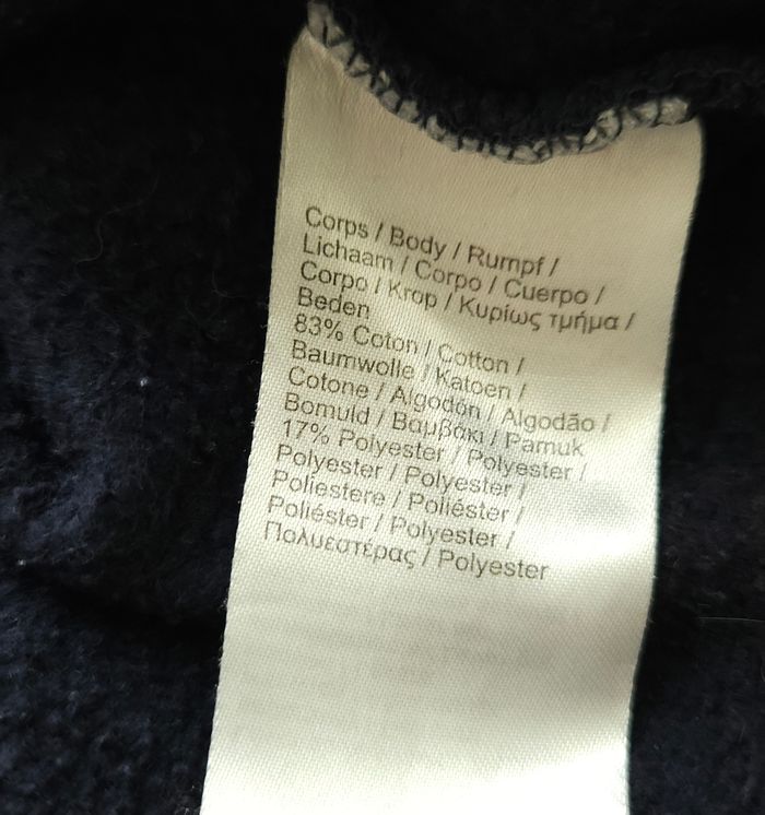 Pull Lacoste Sport Bleu Marine - Taille S FR 3 - photo numéro 8