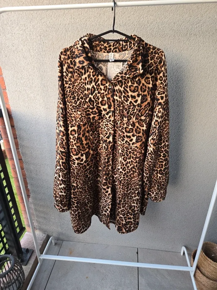 Chemise femme leopard