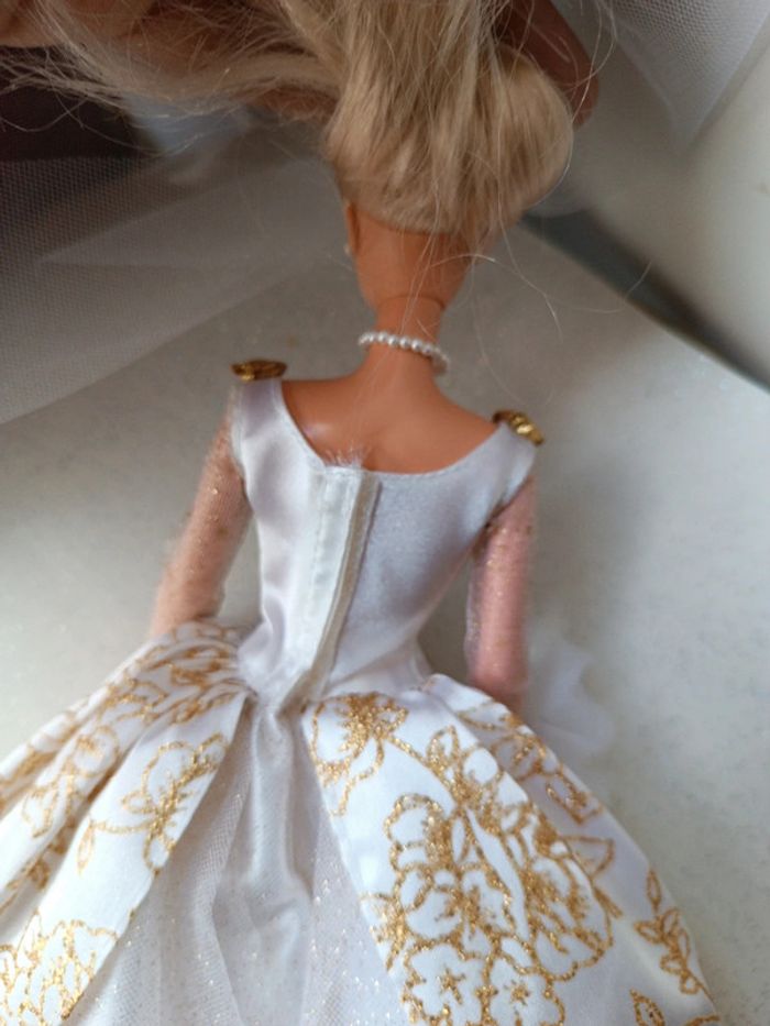 Barbie mattel doll poupée mannequin club mariage jeune mariée wedding wedd 1997 beautiful bride - photo numéro 18