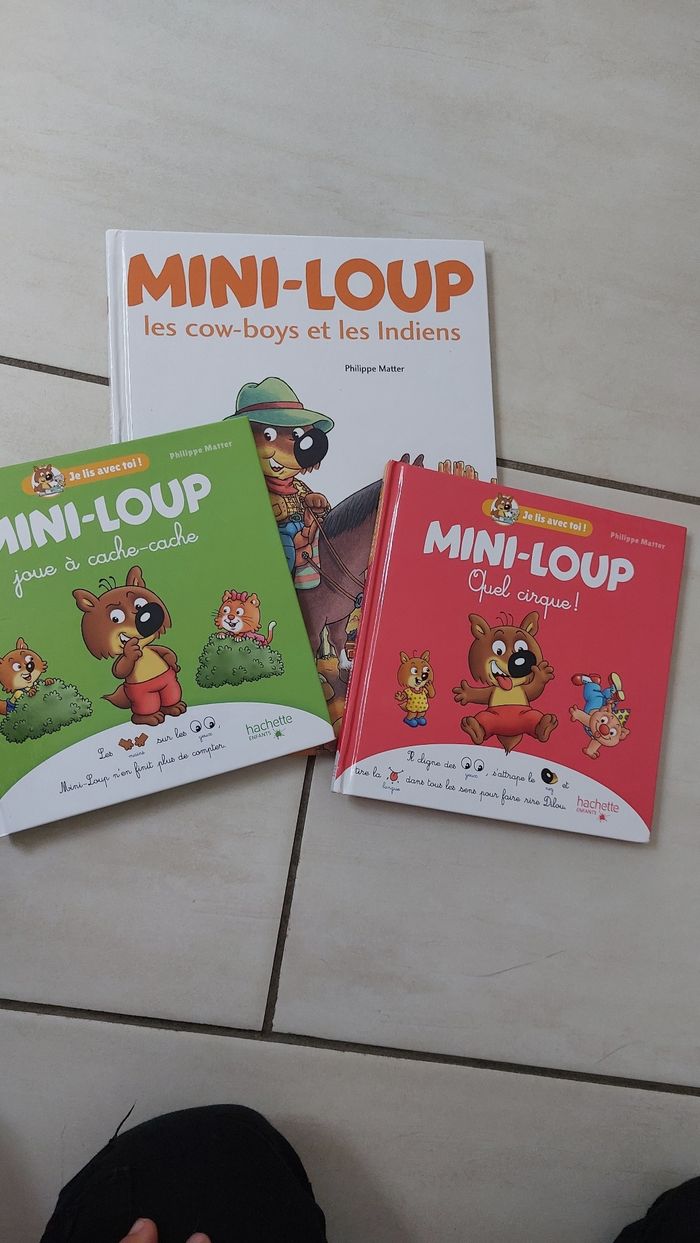 Lot livres mini loup - photo numéro 3
