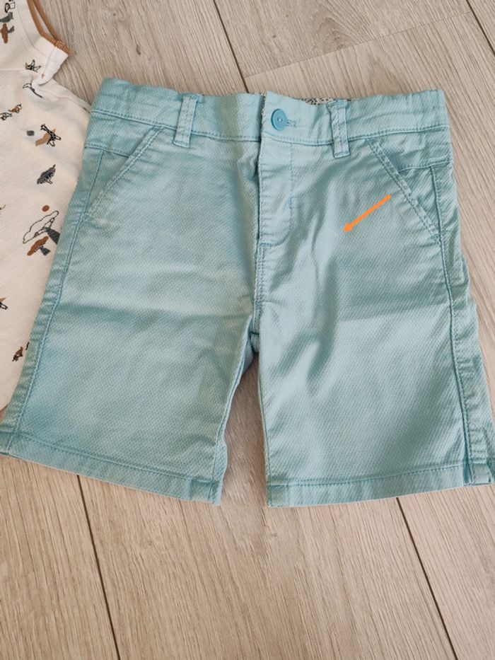 T-shirt+ short obaïbi 18 mois - photo numéro 3